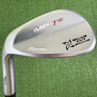 Mizuno MP-T10 Gap Wedge 52 07 Quad Cut Grooves KBS Tour V Left Handed +1” Long - Image 1 of 4