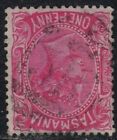 Tasmania 'Apsley' Numeral 316 On 1D. Pink Side Face. Rated Rr By Hardinge