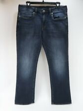 Buffalo David Bitton King Slim Boot Blue Stretch Dark Wash Jeans Mens Size 33X32