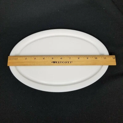 New Pampered Chef New Traditions Oval Carving Platter Insert Cutting Board Only - Image 1 of 4