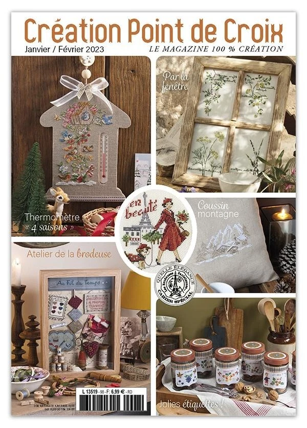 French cross stitch magazine Creation point de croix No.98 - Image 1 of 1