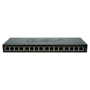 16 Port PoE Switch (16 PoE+ Gigabit Ports/ 16 Ethernet Uplink) 120W 802.3af/at - Picture 1 of 6