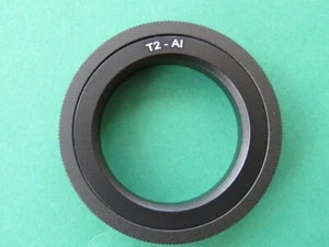 Anillo adaptador de montaje de lente T2/T para Nikon D3500, D3400, D3300, D3200, D3100, D3000  - Imagen 1 de 3