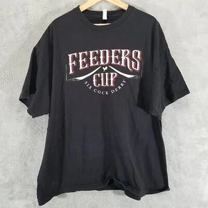 Feeders Cup Shirt Mens 2XL Black Six Cock Derby Hawaii 2023 - Picture 1 of 9