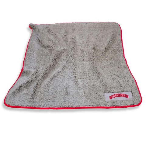 Wisconsin Badgers Frosty Fleece Blanket Cover