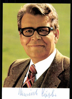 Heinrich Autogrammkarte Original Signiert ## 36541 - Bild 1 von 2