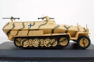 1:43 WWII German sd.kfz.251 Half-Track Armored Vehicle Alloy Model - Picture 1 of 4