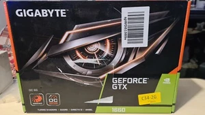 Gigabyte Geforce GTX 1660 OC 6G Graphics Card - Picture 1 of 2