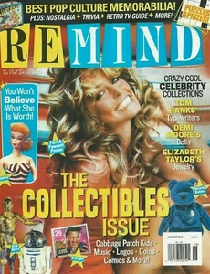 Remind Magazine August 2019 Collectibles Issue Farrah Fawcett Poster NM No Label - Picture 1 of 1