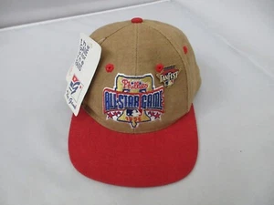 NWT Vintage 1996 Philadelphia Phillies All-Star Game THE GAME Snapback Hat w/Pin - Picture 1 of 22