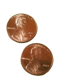 (2 Münzen) 2022 P&D ** LINCOLN PENNY 1 Cent Set Stempelglanz aus Bankrollen. Jetzt sichern! - Bild 1 von 6