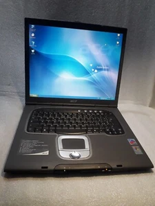 ACER TravelMate 6003LCi - CENTRINO 1.6 - WIN XP - BATTERIA OLTRE 1 ORA - TESTATO - Foto 1 di 19