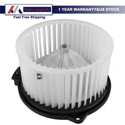 Двигатель вентилятора отопителя и кондиционера с каркасом вентилятора для Mercedes-Benz ML350 ML500 ML55 AMG 00-05 - Изображение 1 из 4