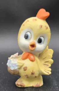 Küken Huhn Vogel Keramik Deko Figur Vintage - lesen/siehe Fotos - Bild 1 von 9