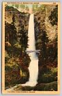 Oregon Or Multnoham Falls Bennson Foot Bridge Columbia River Highway Postcard