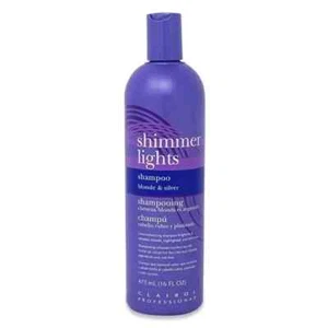 Clairol Professional Shimmer Lights Shampoo Blonde & Silver 16 oz - Picture 1 of 1