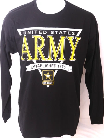 NEW United States Army Black Knights Blue 84 Crew Neck LS Shirt Mens XL Cover