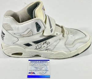1994 LA Gear Catapult The Mailman Karl Malone Autographed Sneaker PSA Certified - Picture 1 of 8