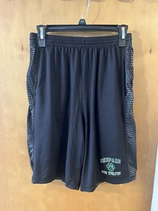 Pantalones cortos deportivos Holloway para hombre negros y grises punteados Shepard rojos lobos - medianos - Imagen 1 de 6