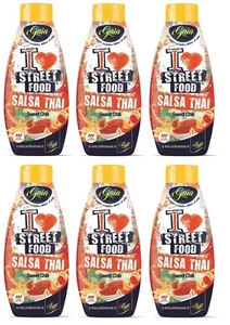 6x Biffi Gaia Salsa Thai Süße Chili Süßlich Scharfe Chilisauce Squeeze 1000g - Bild 1 von 2