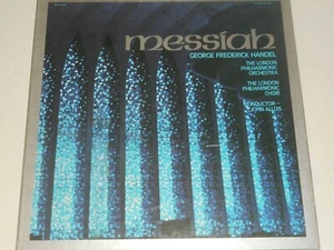 Handel Messiah London Philharmonic Orchestra 3 LP 12' Record Box Set 33rpm - Picture 1 of 9