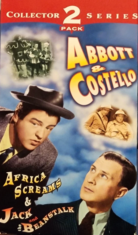 Collector Series Abbott & Costello 2 Pack Africa Screams Jack And The Beanstalk - Image 1 of 1