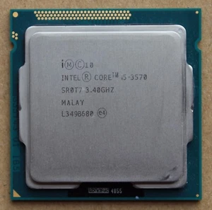 Intel Core i5-3570 3.40GHz Processor 6M Cache, up to 3.80 GHz - Picture 1 of 1
