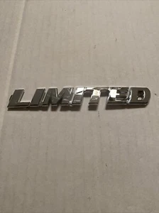 TOYOTA RAV4 HIGHLANDER 4RUNNER SEQUOIA LIMITED EMBLEM LOGO BADGE SIGN USED - Picture 1 of 2