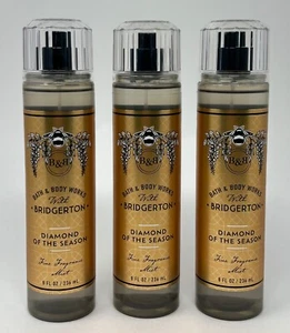 3 BATH & BODY WORKS BRIDGERTON DIAMANTE DE LA TEMPORADA SPRAY DE NIEBLA DE FRAGANCIA FINA - Imagen 1 de 5