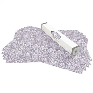 Fragrant LILAC Scented Drawer Liners in a PURPLE William Morris Design Pack of 5 - Picture 1 of 8
