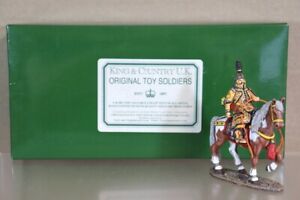 KING & COUNTRY CA33 IMPERIAL CHINESE ARMY MOUNTED EMPEROR QIAN LONG og