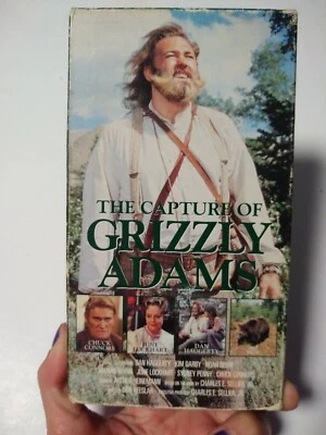 The Capture of Grizzly Adams (VHS, 1982) - DAN HAGGERTY / CHUCK CONNORS. Rare - Image 1 of 4