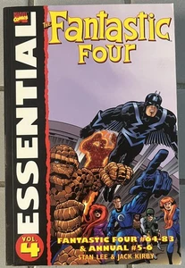 Essential Fantastic Four Volume Vol. 4 Marvel Comics 2011 Stan Lee Jack Kirby - Foto 1 di 3