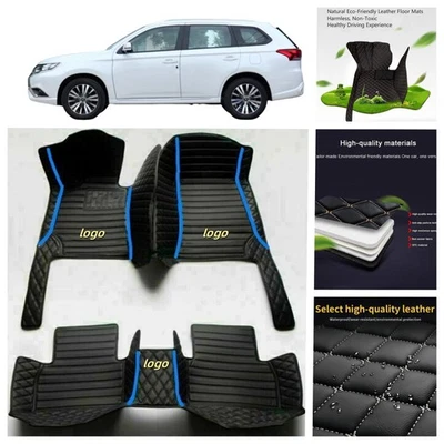 For Mitsubishi ASX All Weather Car Floor Mats Waterproof  Carpets Cargo Liners Foto 1 de 4