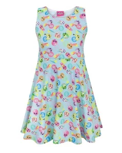 Shopkins Mädchen 3-4 Jahre Kurzarm Skaterkleid - Bild 1 von 3