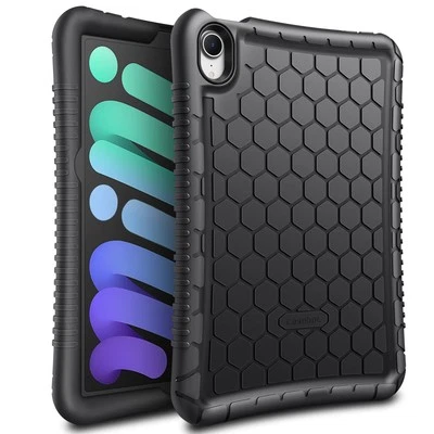 Coque pour iPad Mini 7 A17 Pro 2024 8.3 Pouces - Étui en Silicone Souple Séri... - Photo 1/4