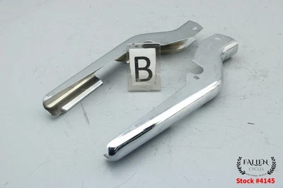 Harley Road King 2007 guardabarros trasero marco puntal juego de cubierta cromado #4145 Foto 1 de 4