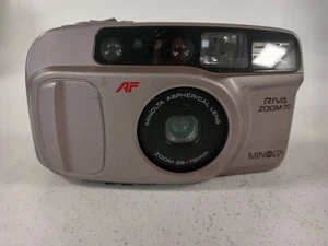 Minolta Riva Zoom 70 35mm Film Camera with 35-70mm Lens  - Picture 1 of 10