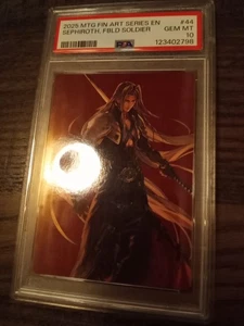 2025 MTG Final Fantasy Art Series 44 Sephiroth Fabled Soldier PSA 10 losa Pop 2! - Imagen 1 de 3