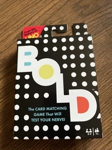 NEW Mattel Games BOLD Matching Card Game Age 7+ - Picture 1 of 6