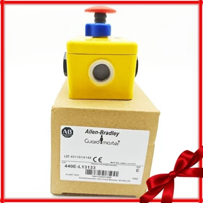 NEW 440E-L13133 Emergency Stop Device For Allen Bradley 440E Lifeline  - Image 1 of 4