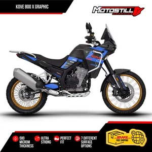 KOVE 800 X - Full Graphic Sticker Decal Wrap Kit Fits - Picture 1 of 12