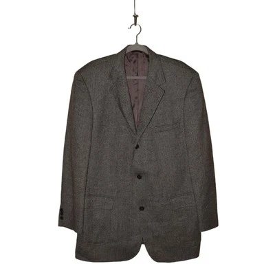 Abrigo Deportivo Brooks Brothers $548 Lana de Cordero Espiga Hecho en Italia Para Hombre 44L Foto 1 de 4