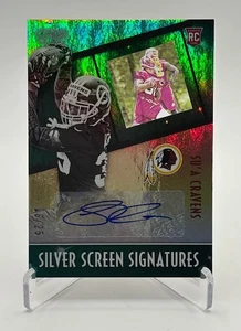 Su'A Cravens 2016 Panini Gala Silver Prizm SP Rookie RC automático/25 (Commanders) - Imagen 1 de 2
