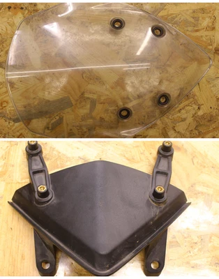 Ducati Hyperstrada 821 939 2013 2014 2015 windshield windscree holder tray mount - Imagem 1 de 4