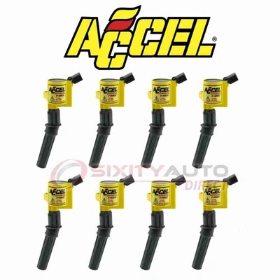 8 pc ACCEL Direct Ignition Coil for 2002-2005 Ford Explorer 4.6L V8 - Spark th Foto 1 de 4