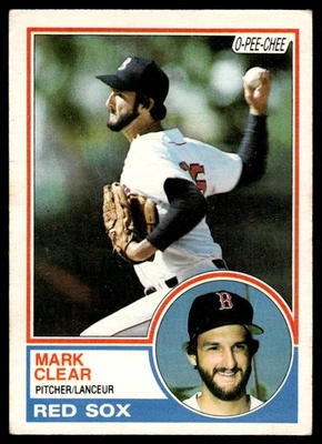 1983 O-Pee-Chee Mark Clear Boston Red Sox #162 - Image 1 of 2