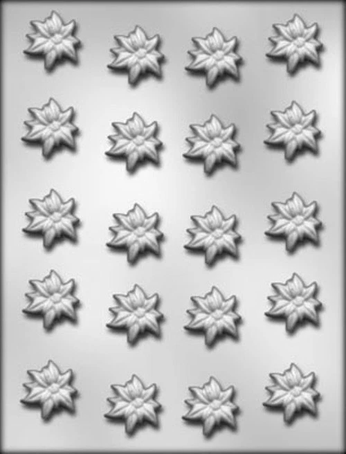 ФОРМЫ ДЛЯ ШОКОЛАДНЫХ КОНФЕТ POINSETTIA BITES (20) СДЕЛАЙ САМ РОЖДЕСТВЕНСКИЕ МАКАРОНЫ - Изображение 1 из 1