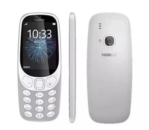 Brand New Nokia 3310-2017 2G Phone Grey Colour Dual Sim Camera Bluetooth UK - Picture 1 of 2