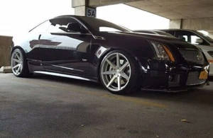 20” ROHANA RC7 MACHINED SILVER CONCAVE WHEELS FOR LEXUS LS460 LS600 20X9 20X10 - Picture 1 of 11